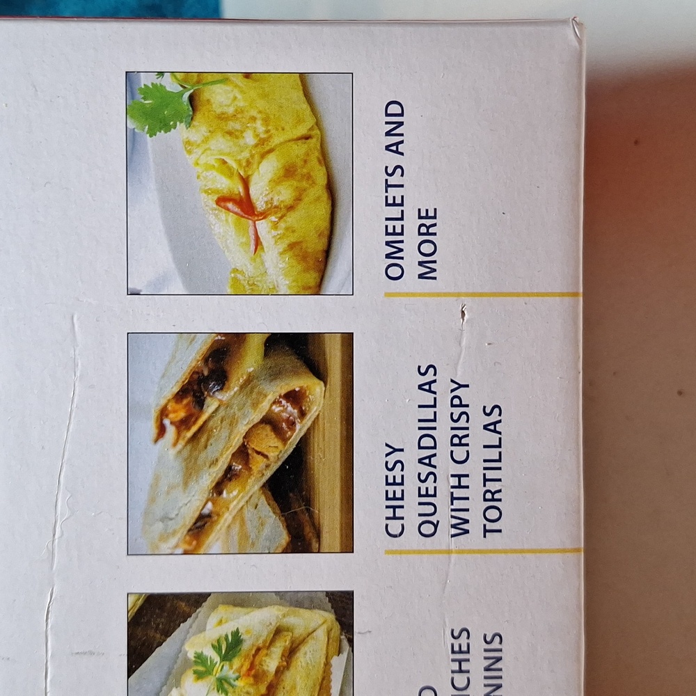 Mini Sandwich Maker Omelette, French Toast & Quesadilla Maker NEW‎ - Picture 4 of 5